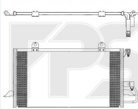 FPS FP 12 K361 - Kondenser, kondisioner furqanavto.az