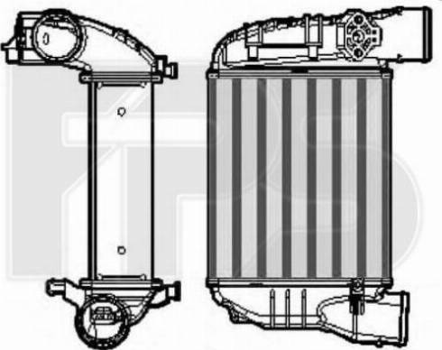 FPS FP 12 T85-X - Intercooler, şarj cihazı furqanavto.az