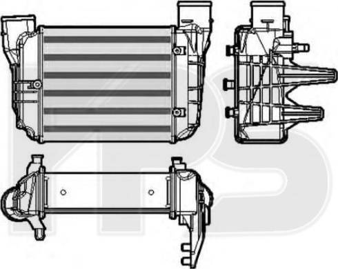 FPS FP 12 T77-X - Intercooler, şarj cihazı furqanavto.az