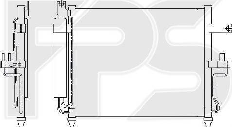 FPS FP 32 K300 - Kondenser, kondisioner furqanavto.az