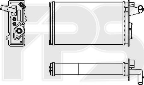 FPS FP 26 N05 - İstilik dəyişdiricisi, daxili isitmə furqanavto.az