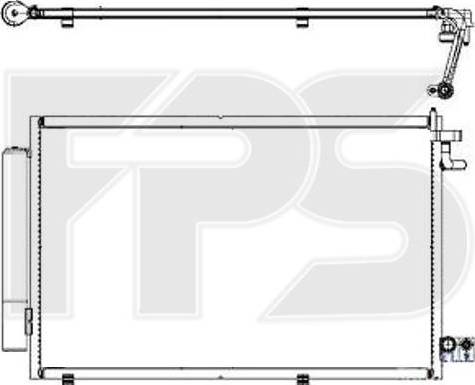 FPS FP 28 K38-X - Kondenser, kondisioner furqanavto.az