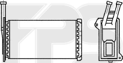 FPS FP 28 N21 - İstilik dəyişdiricisi, daxili isitmə furqanavto.az