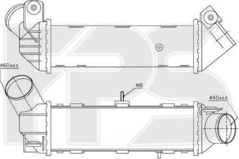 FPS FP 74 T54 - Intercooler, şarj cihazı furqanavto.az