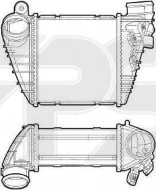 FPS FP 74 T65-X - Intercooler, şarj cihazı furqanavto.az