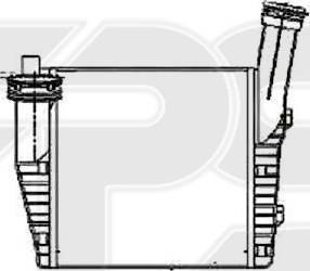 FPS FP 74 T122 - Intercooler, şarj cihazı furqanavto.az