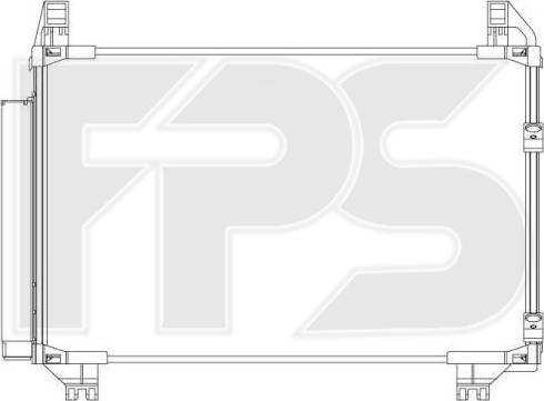 FPS FP 70 K486-X - Kondenser, kondisioner furqanavto.az