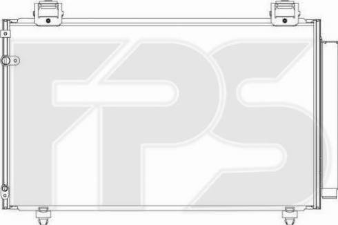 FPS FP 70 K482-X - Kondenser, kondisioner furqanavto.az