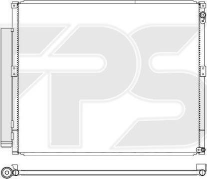 FPS FP 70 K342 - Kondenser, kondisioner furqanavto.az