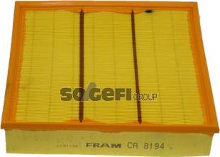 FRAM CA8194 - Hava filtri furqanavto.az