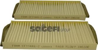 FRAM CF11446-2 - Filtr, daxili hava furqanavto.az