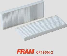 FRAM CF12504-2 - Filtr, daxili hava furqanavto.az