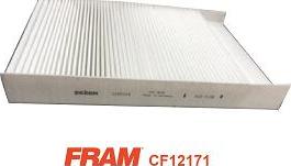 FRAM CF12171 - Filtr, daxili hava furqanavto.az
