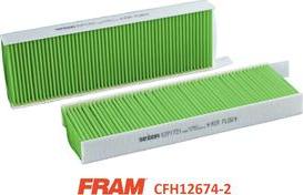 FRAM CFH12684 - Filtr, daxili hava furqanavto.az