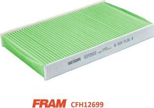 FRAM CFH12709 - Filtr, daxili hava furqanavto.az