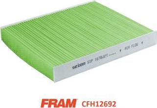 FRAM CFH12701 - Filtr, daxili hava furqanavto.az