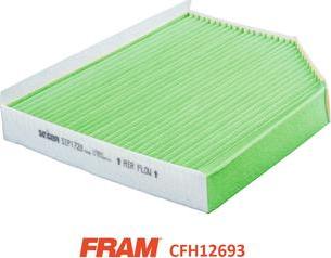 FRAM CFH12715 - Filtr, daxili hava furqanavto.az