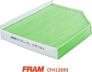 FRAM CFH12715 - Filtr, daxili hava www.furqanavto.az