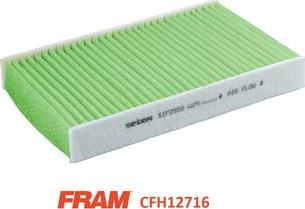 FRAM CFH12725 - Filtr, daxili hava furqanavto.az