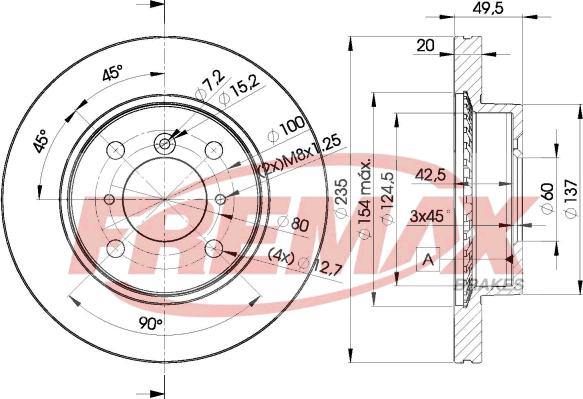 FREMAX BD-6101 - Əyləc Diski furqanavto.az