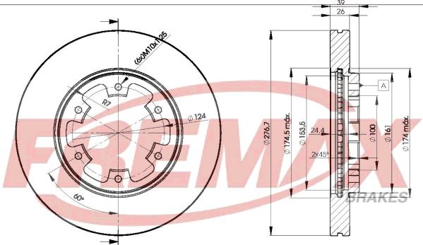 FREMAX BD-3101 - Əyləc Diski furqanavto.az