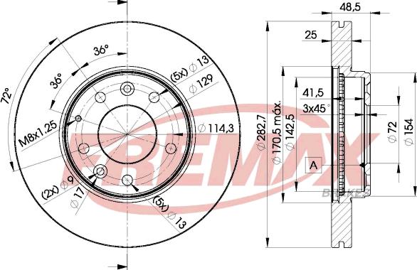 FREMAX BD-3269 - Əyləc Diski furqanavto.az