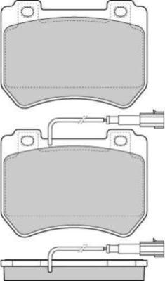 Meyle MBP0670 - Əyləc altlığı dəsti, əyləc diski furqanavto.az