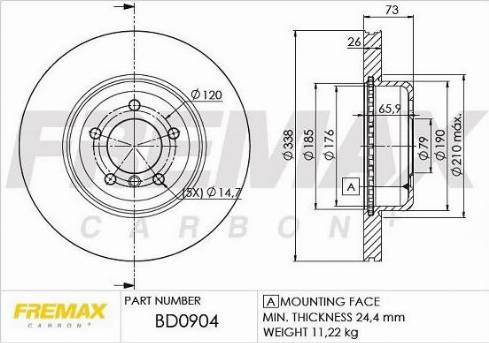 FREMAX FWI-5008 - Xəbərdarlıq Kontakt, əyləc padinin aşınması furqanavto.az