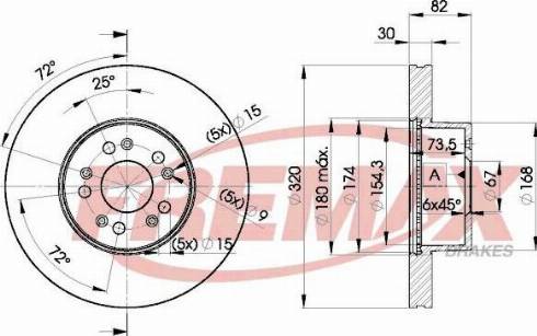 FREMAX FWI-5031 - Xəbərdarlıq Kontakt, əyləc padinin aşınması furqanavto.az