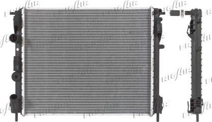 Frigair 0109.3072 - Radiator, mühərrikin soyudulması furqanavto.az