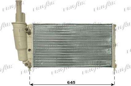 Frigair 0104.3004 - Radiator, mühərrikin soyudulması furqanavto.az