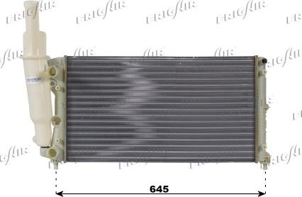 Frigair 0104.3003 - Radiator, mühərrikin soyudulması furqanavto.az