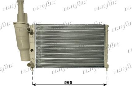 Frigair 0104.3002 - Radiator, mühərrikin soyudulması furqanavto.az