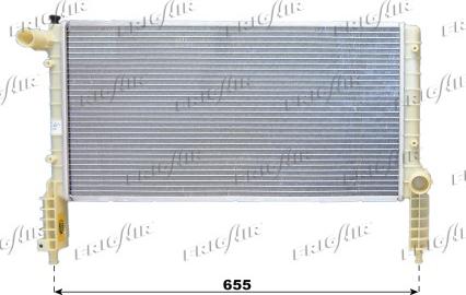 Frigair 0104.3123 - Radiator, mühərrikin soyudulması furqanavto.az