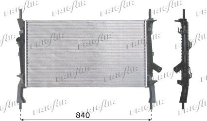 Frigair 0105.3103 - Radiator, mühərrikin soyudulması furqanavto.az