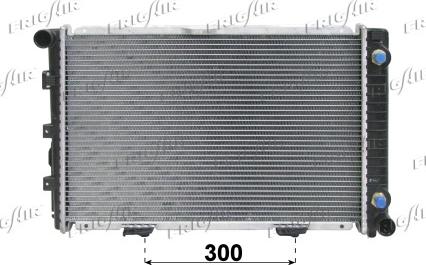 Frigair 0106.2094 - Radiator, mühərrikin soyudulması furqanavto.az