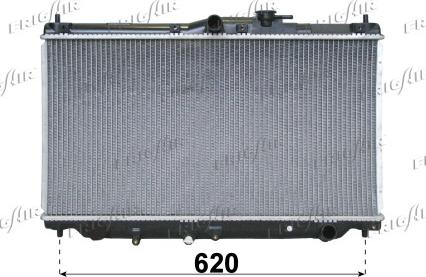 Frigair 0101.2037 - Radiator, mühərrikin soyudulması furqanavto.az