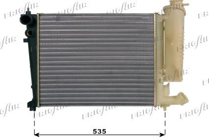 Frigair 0103.3045 - Radiator, mühərrikin soyudulması furqanavto.az