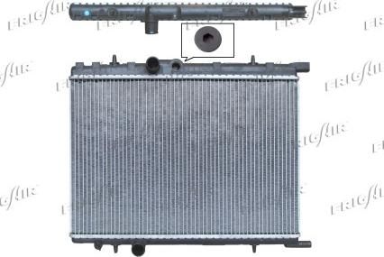 Frigair 0103.3041 - Radiator, mühərrikin soyudulması furqanavto.az