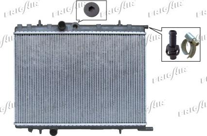 Frigair 0103.3056 - Radiator, mühərrikin soyudulması furqanavto.az