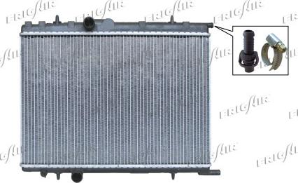 Frigair 0103.3057 - Radiator, mühərrikin soyudulması furqanavto.az