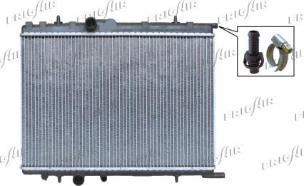 Frigair 0103.3060 - Radiator, mühərrikin soyudulması furqanavto.az