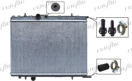 Frigair 0103.3062 - Radiator, mühərrikin soyudulması furqanavto.az