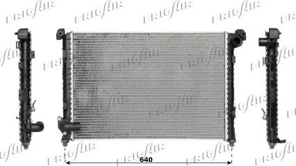 Frigair 0102.3090 - Radiator, mühərrikin soyudulması furqanavto.az