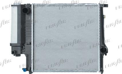 Frigair 0102.3007 - Radiator, mühərrikin soyudulması furqanavto.az