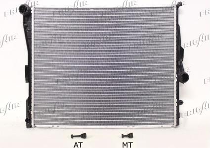 Frigair 0102.3138 - Radiator, mühərrikin soyudulması furqanavto.az