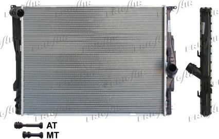 Frigair 0102.3125 - Radiator, mühərrikin soyudulması furqanavto.az