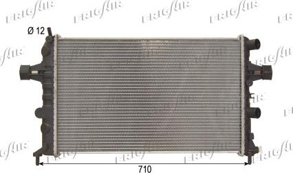 Frigair 0107.3097 - Radiator, mühərrikin soyudulması furqanavto.az