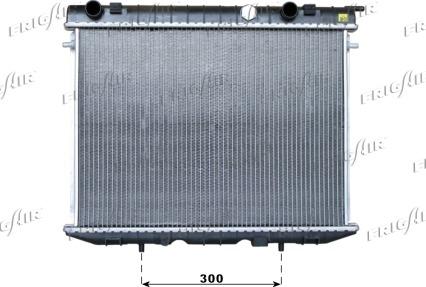 Frigair 0107.3051 - Radiator, mühərrikin soyudulması furqanavto.az