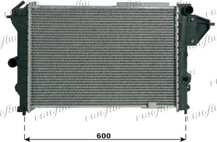 Frigair 0107.2021 - Radiator, mühərrikin soyudulması furqanavto.az